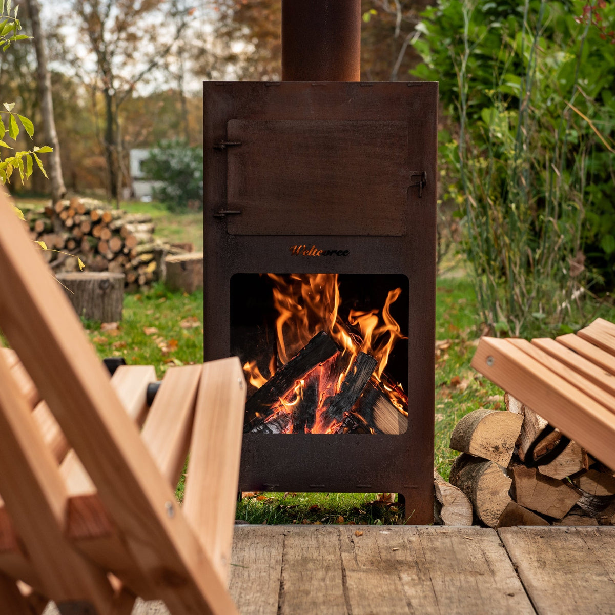 OAQ PIZZA oven - Gezelligheid voor 2/8p